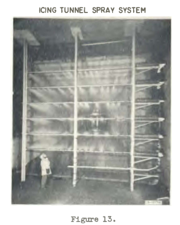 Figure 13. Icing tunnel spray system.