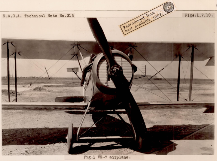 Figure 1. VE-7 airplane.