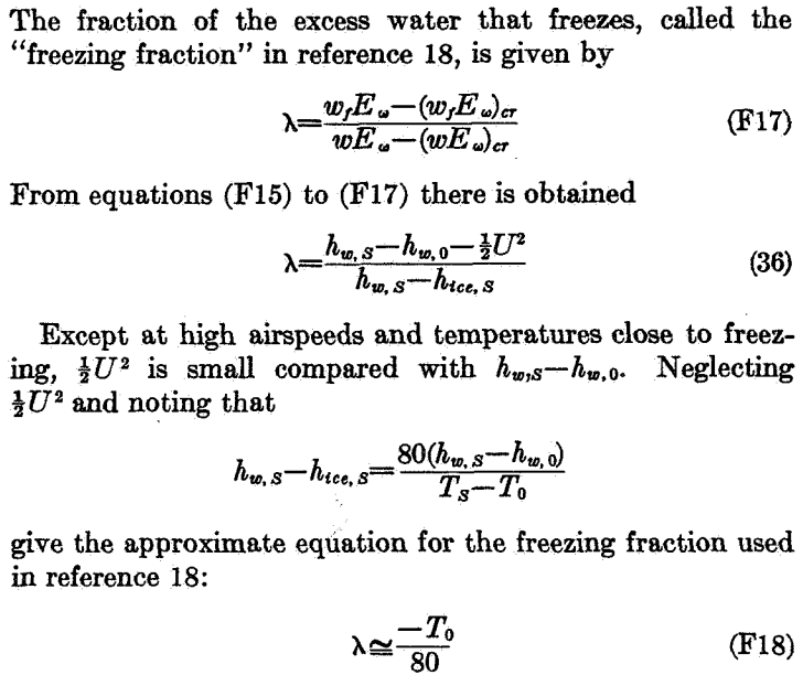 Freezing fraction definitions